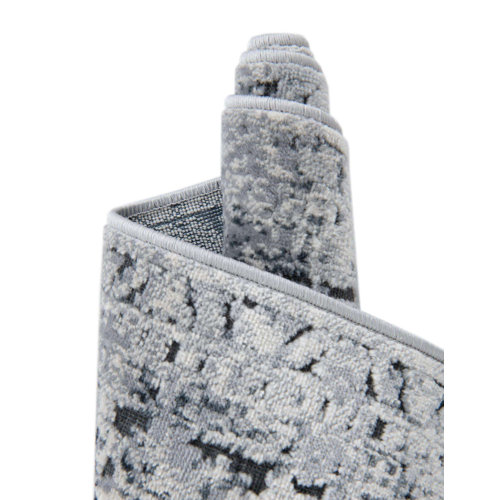 Three Posts™ Oriental Blue/Gray Area Rug & Reviews Wayfair